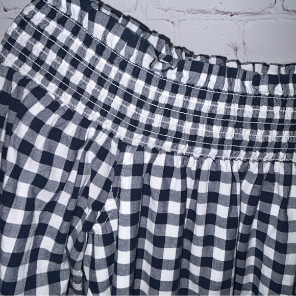 Abercrombie & Fitch Off the Shoulder‎ Gingham dress size S - Picture 3 of 9